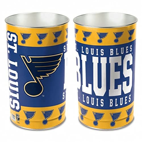 St. Louis Blues Tapered Wastebasket - 15 Inch