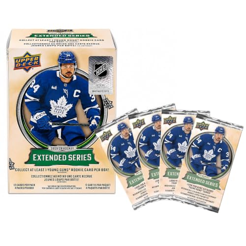 2025-26 Extended Series Hockey Trading Card Blaster Box