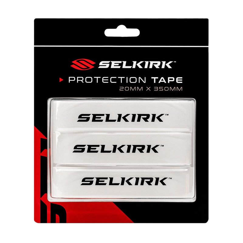 Selkirk Sport Pickleball Edge Guard Tape 20mm x 350mm White | Heavy-Duty Paddle Protection | Lightweight & Sleek Impact Tape | Easy Application & Clean Removal