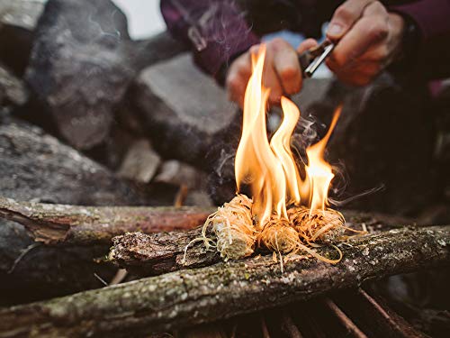 Zippo Tinder Shreds - Natural Water-Resistant Pine Fire Starter, One Size
