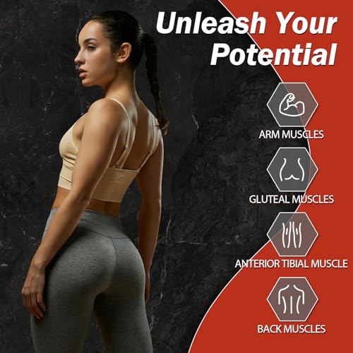 5 Level Resistance Bands Set for Full-Body Workouts