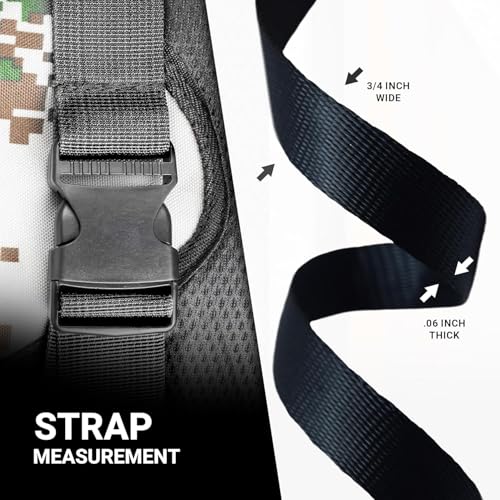 Heavy Duty Polypropylene Webbing - 3/4 Inch x 10 Yards - Kelly Green