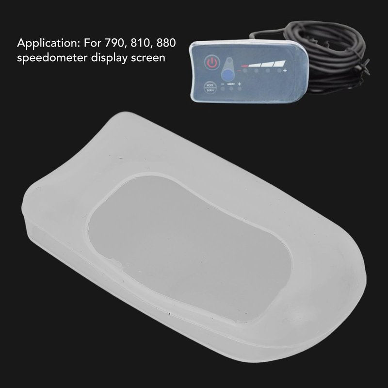 Silicone Protective Cover Waterproof Electric Bike Speedometer Monitor Cover for 790 810 880 Display Screen