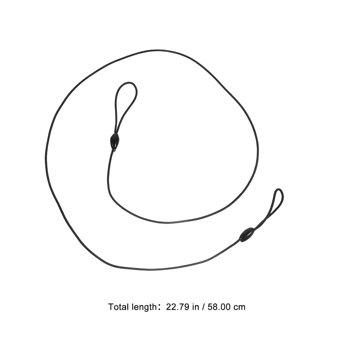 HOMSFOU 10pcs Stylus Tether Plastic Elastic Tether Lanyard for Touch Pens Anti-Lose Tablet Pens Spring Straps Tool to Tether a Drawing Pen to Touchscreen