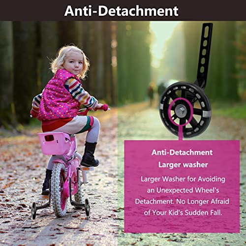 Training Wheels for 12-20 Inch Bikes - Dark Gray