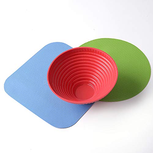 Multi-Purpose Rubber Jar Gripper Set - 9 Pieces Non-Slip Openers