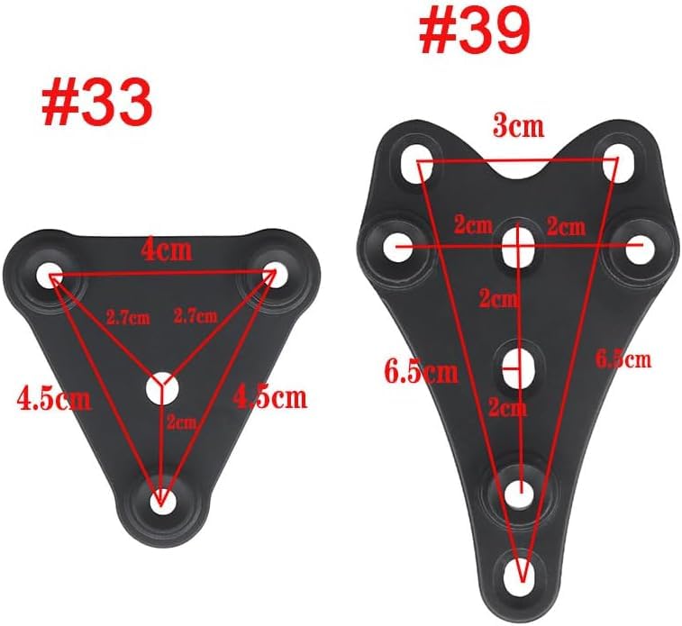 Universal RTI Hanger Adapter Plate - Aluminum Tactical Holster Mount - GCA39/GCA33 Compatible - GB-ACC-06