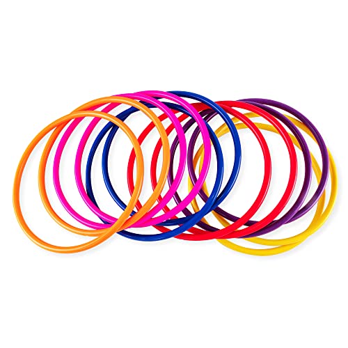 Super Z Outlet Colorful Plastic Ring Toss Outdoor Activity Games for