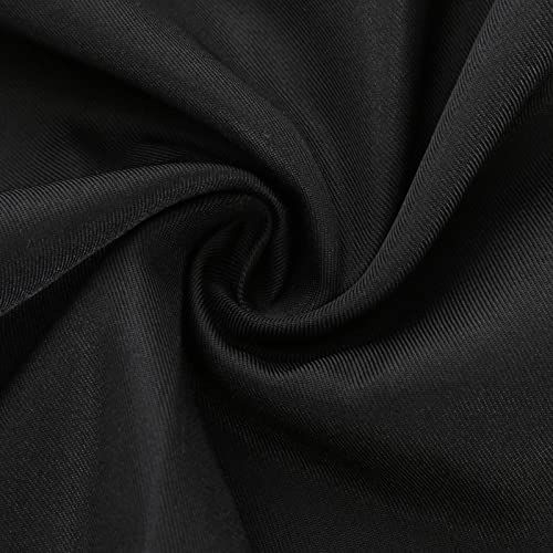 Womens Casual Blazer - Medium Black Long Sleeve Office Jacket