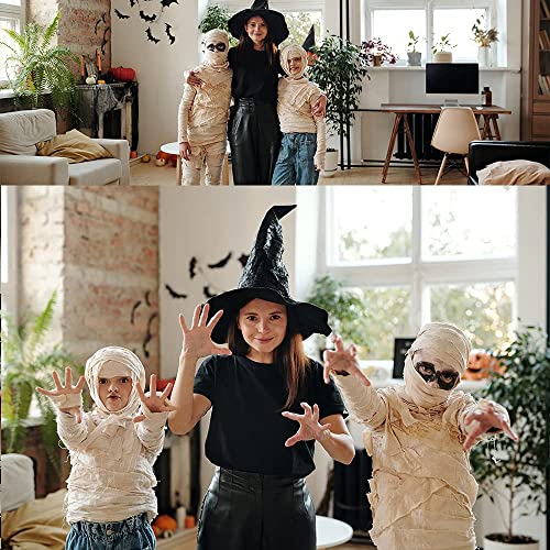 Self-Adhesive Mummy Bandage Wrap - 2 Rolls for Halloween Costumes