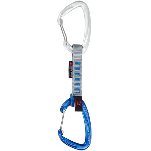 Mammut Crag Wire Indicator Quickdraw 6 Pack - Silver/Ultramarine 10cm
