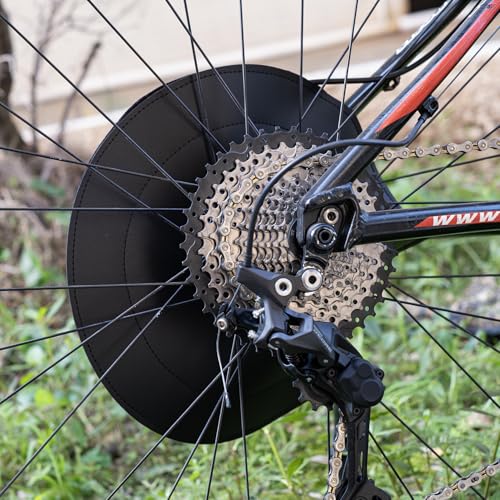 Bike Disc Brake Covers 2-Pack Neoprene Universal 32.5cm Reusable Protectors