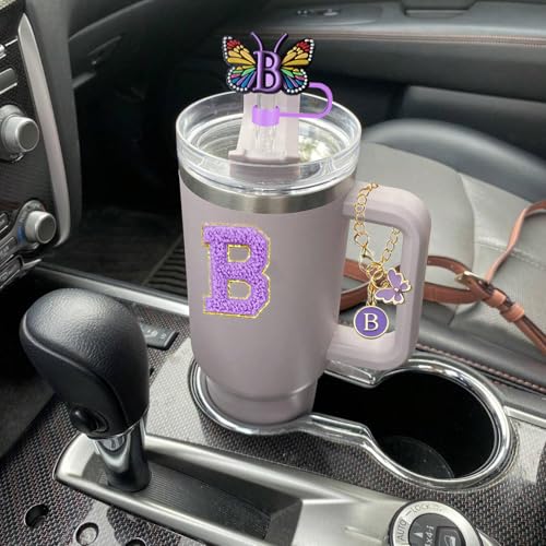 Butterfly Cup Accessories Set for Stanley 30oz/40oz - Purple R