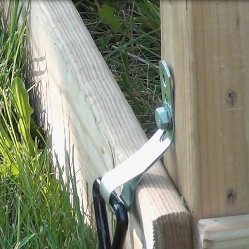 Swing-N-Slide Ground Anchors for Swing Sets - Set of 4, Rust-Resistant Steel