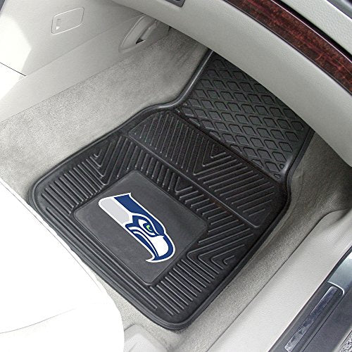 Seattle Seahawks Heavy Duty Vinyl Car Mats - Front 18"x27"
