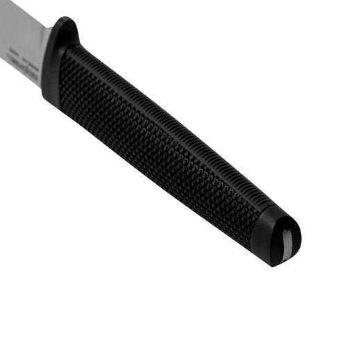 COLD STEEL Outdoorsman Lite Durable Lightweight 4116 Stainless Steel 6" Fixed Blade Tactical Outdoor Hunting Knife, Textured Kraton Handle, Hard Plastic Sheath