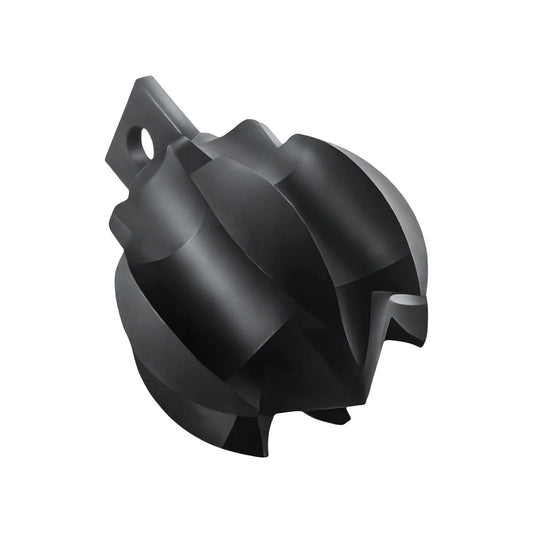 Aulpq Drain Cleaner Cutter Heads (2-1/2CG) F/5/8& 3/4" Cables, Clog Chopper Multi Function Cuttin Tool, Black