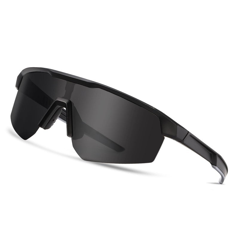 TICHSYGIA Running Sport Polarized Sunglasses UV Protection for Youth,Men & Women,Ideal for Cycling Baseball Skiing & Softball