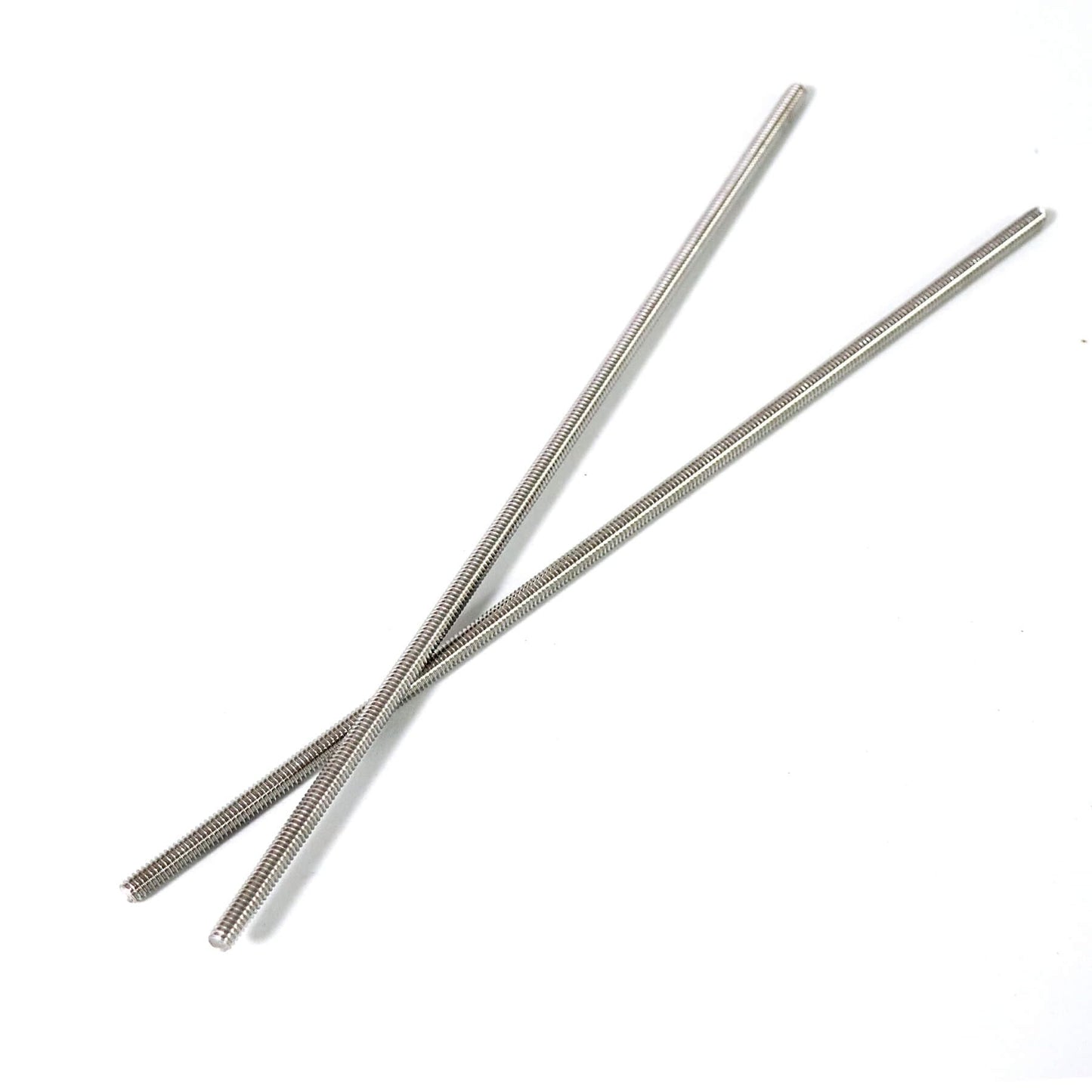 NIDAYE Stainless Steel Fully Threaded Rod, 5/16" -24 Thread Size, 12" Length, Right Hand Threads, 4 Pieces