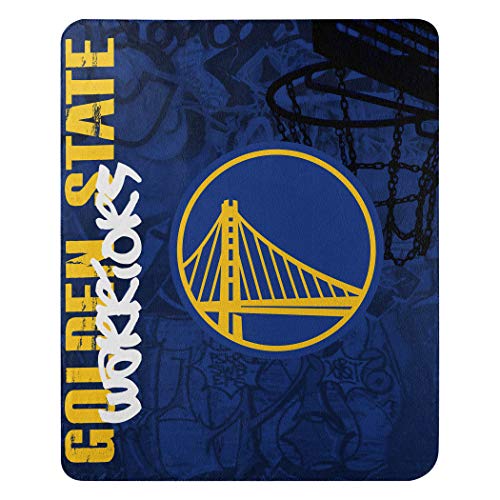 Northwest NBA Golden State Warriors 50x60 Fleece Throw Blanket – Hard Knocks