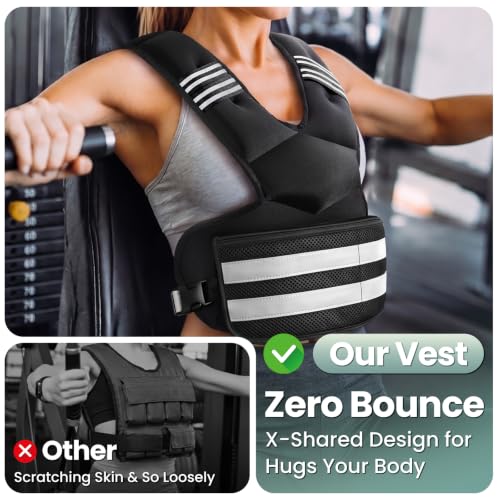 Atybo Adjustable Weighted Vest for Women & Men 11-18 lbs Fitness Training