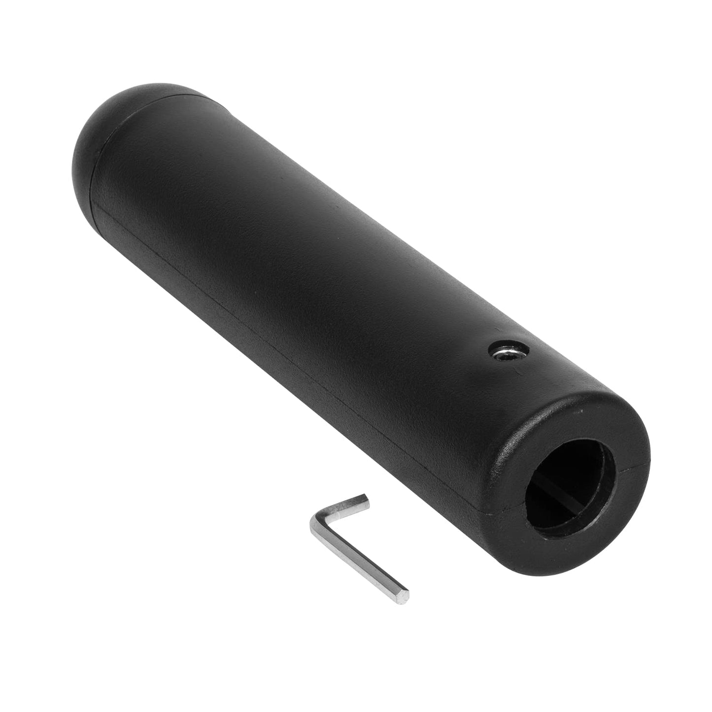 Serious Steel Fitness Olympic Adapter Sleeve 8" - Convert 1" bars or posts to 2" Olympic bars or posts. Includes removeable end cap for longer posts. (Single)