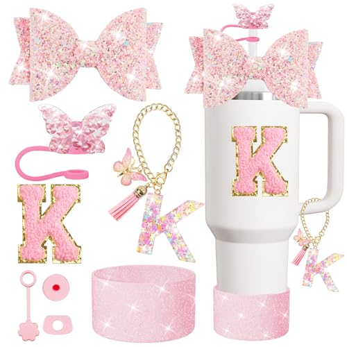 Stanley Cup Accessories Set - 8PCS for 30oz & 40oz Tumblers - Pink K