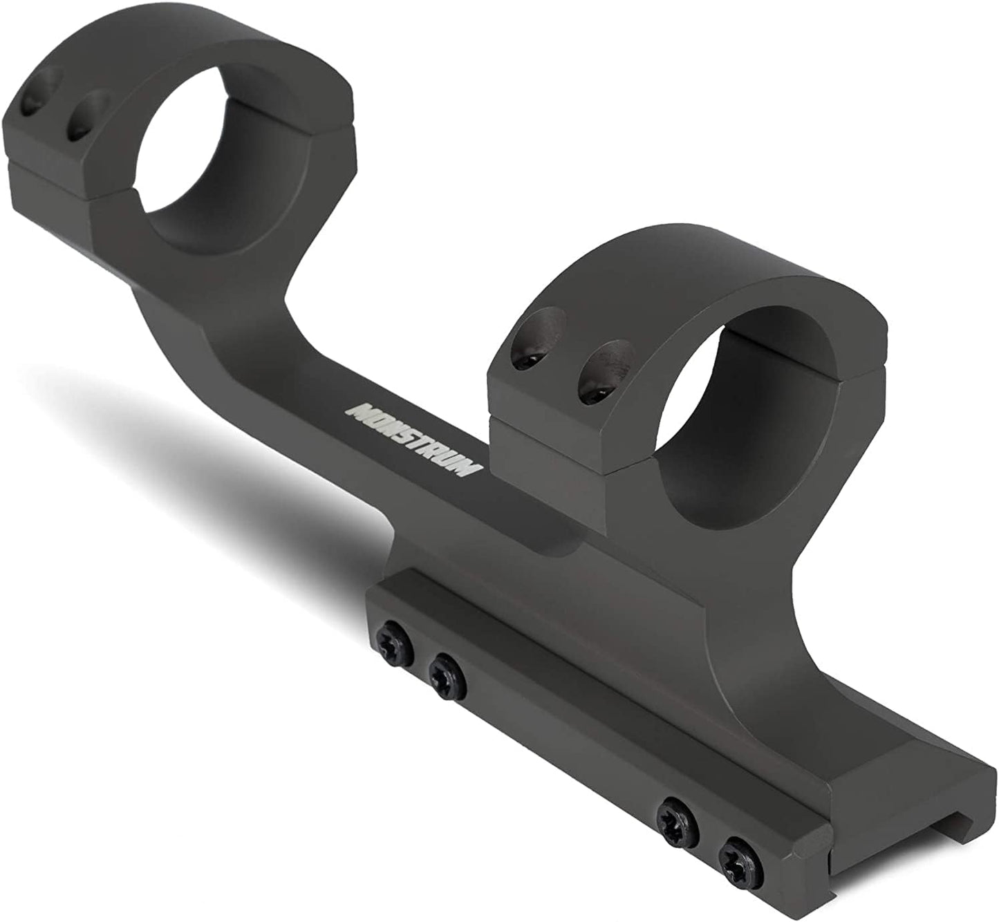 Monstrum Extended Series Offset Picatinny Scope Mount - 30mm Diameter | 20 MOA Precision