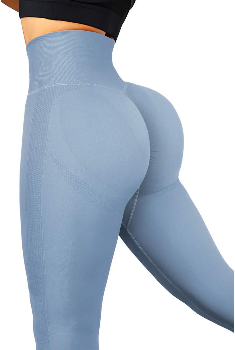 SUUKSESS Scrunch Butt Lifting Leggings - High Waisted Seamless Yoga Pants for Women | Comfortable Fit