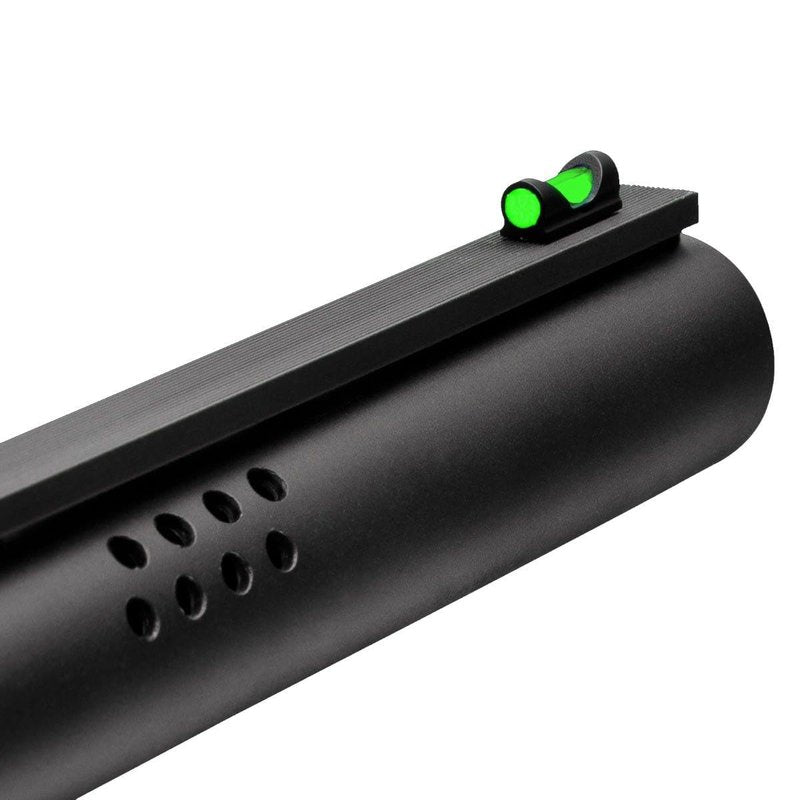 TRUGLO Bright Low-Profile All Metal Construction Fat Bead Front Fiber Optic Gun Sight, 6-48 - Green