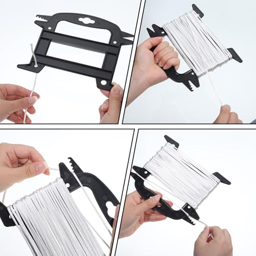 2 Pcs Rope Winder - Durable ABS Plastic Cord Organizer