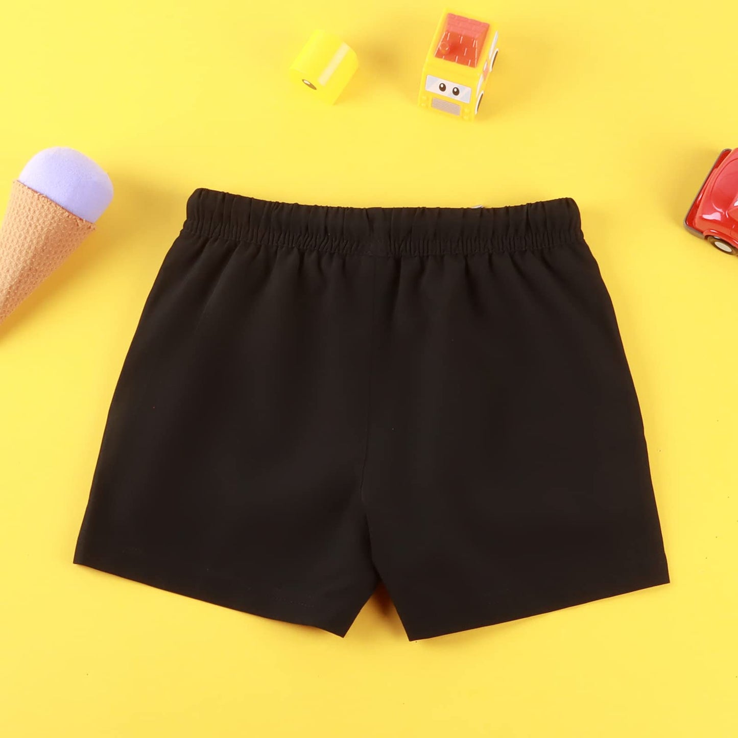 BRISIRA Boys Swim Trunks Bathing Suit Compression Boxer Brief Liner Swim Shorts Swimsuit Anti-Chafe Toddler Kids Youth Teen Black