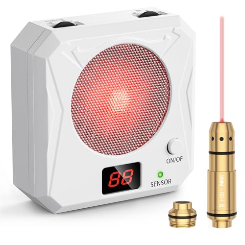 9mm Laser Training Cartridge and Target Kit - 5 Difficulty Levels
