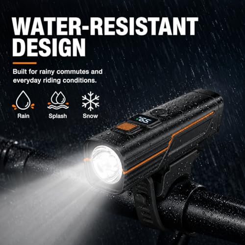 High Lumens Super Bright Bike Lights for Night Riding,Precision