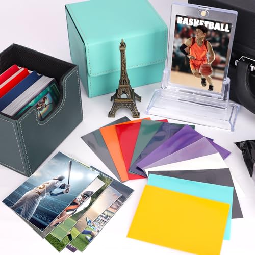100 Count Orange Matte Card Sleeves for Trading Cards