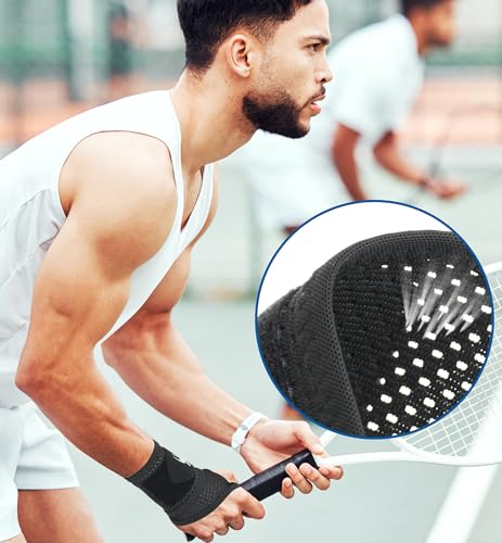 Adjustable Ultra-Thin Mesh Wrist Wraps - Breathable Support for Pain Relief