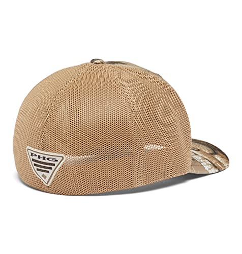 Columbia Unisex PHG Camo Mesh Ball Cap Large-X-Large Realtree Edge Game Flag