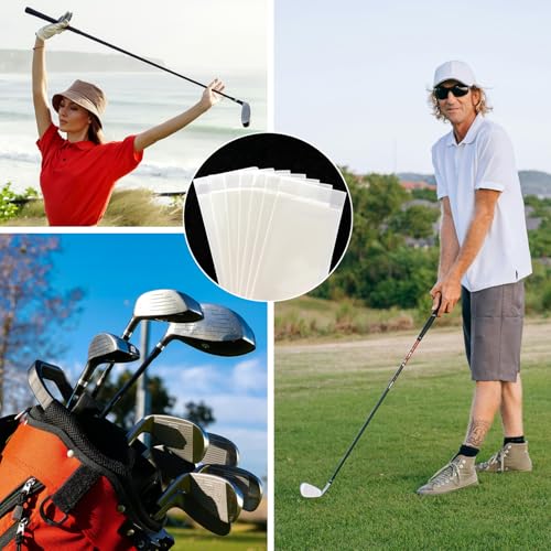 Golf Grip Tape Kit - 30 Double-Sided Adhesive Strips, 2" x 10"