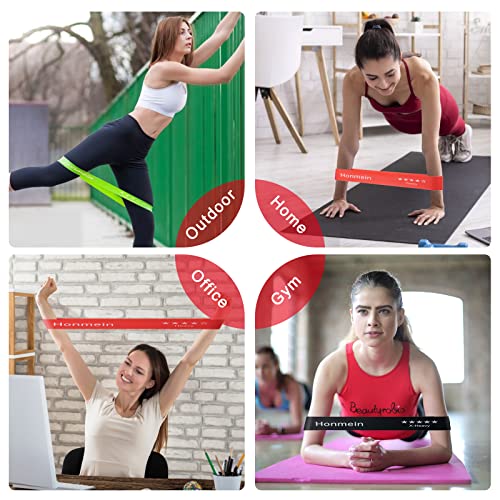 5-Level Resistance Bands Set for Workout & Fitness - Multicolor