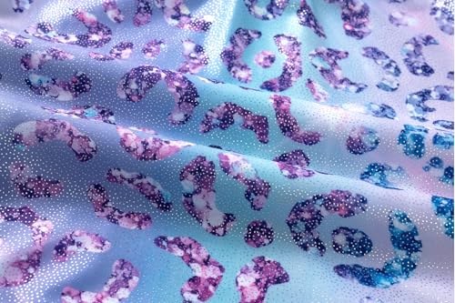 Girls' Sparkly Hollow Back Gymnastics Leotard with Shorts - Ages 3-11