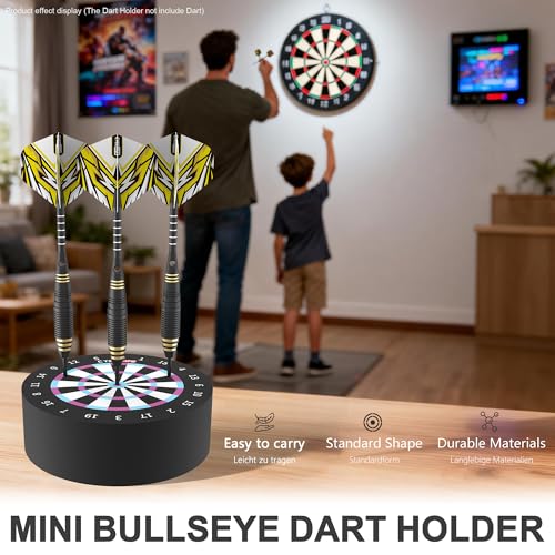 Mini Dart Holder - Space-Saving Storage Rack for Soft & Steel Tip Darts
