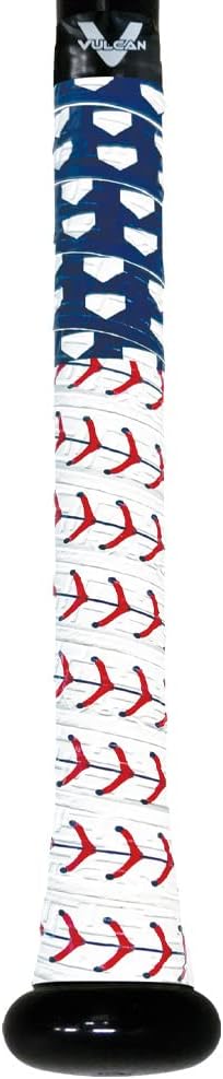 Vulcan Bat Grip - 0.50mm/1.00mm/1.75mm | Enhance Your Baseball/Softball Performance | Multiple Colors