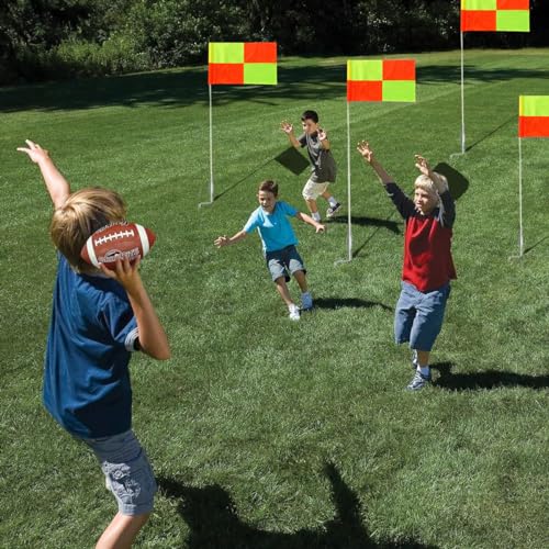 67-Inch Soccer Corner Flags Set - 4 Durable Agility Poles