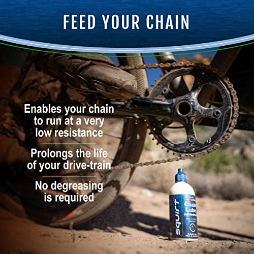 Bicycle Chain Lube - Long-Lasting 120 ml All-Weather Dry Wax Lube