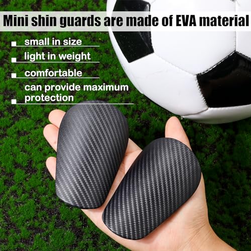 Mini Soccer Shin Guards - 10x6cm Football Shin Pads