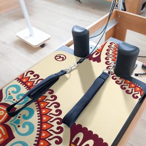 Non-Slip Rubber Pilates Reformer Mat - Eco-Friendly Towel Cover