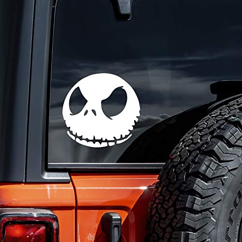 Jack Skellington Car Sticker Decal - 5.5 Inch