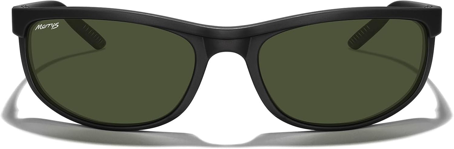 MERRY'S Polarized Wrap Around Sunglasses - UV400 Protection for Men & Women | Ideal for Driving, Fishing, Cycling, Running