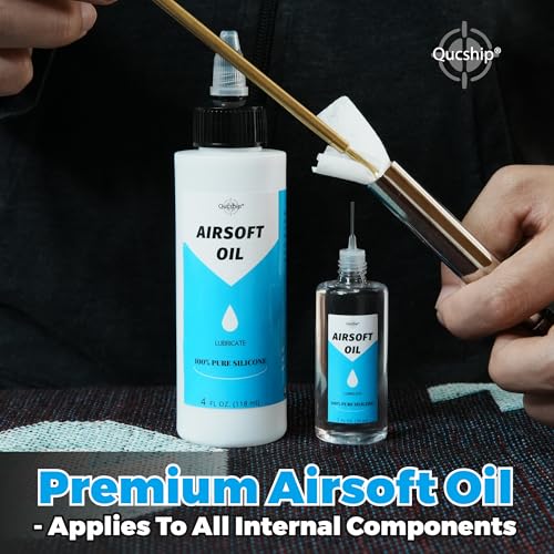 Premium 100% Silicone Airsoft Gun Oil & Chamber Lube Kit