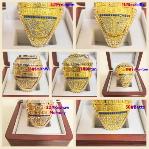 Baseball World Championship Ring - Luxury Commemorative Gift - 11/18 Variation